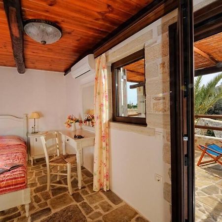 Stone House With Sea View Villa Achlia Bagian luar foto